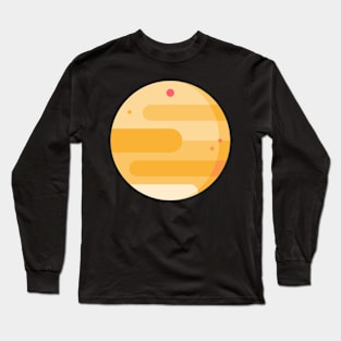 Jupiter icon sticker Long Sleeve T-Shirt